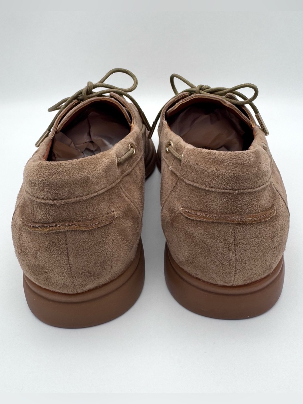 Bared Footwear Tringa Coffee Tan Suede Flat Boat Loafers Women's EU 38 US 7.5-8 - Picture 5 of 15